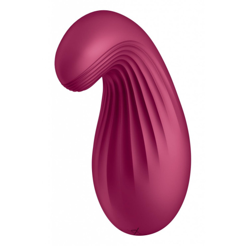 Satisfyer Dipping Delight - Вибратор, 9х6 см (бордовый)